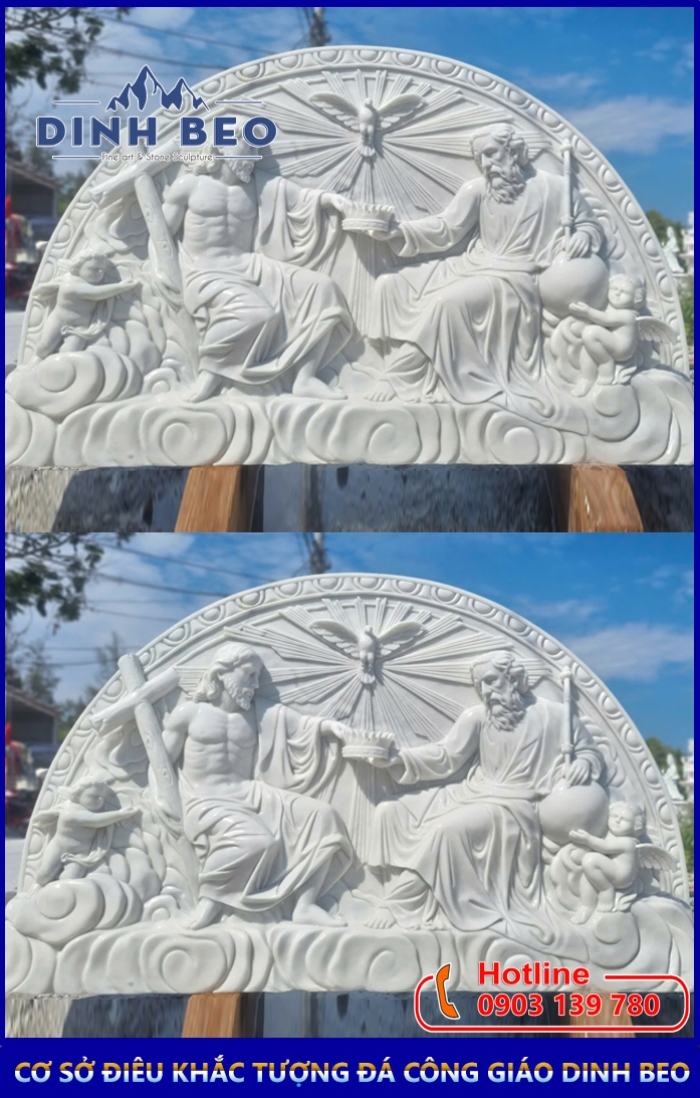 Tượng Đá Phù Điêu Công Giáo